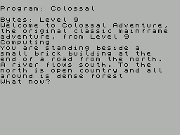 Jewels of Darkness Trilogy I - Colossal Adventure (1983)(Level 9 Computing)